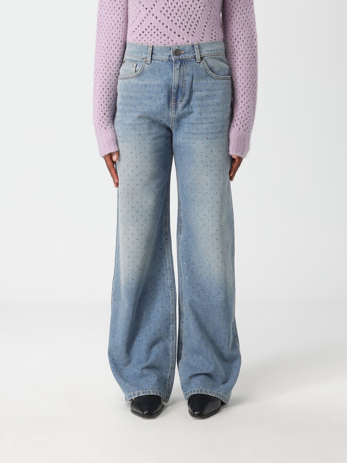 Jeans Woman color Denim
