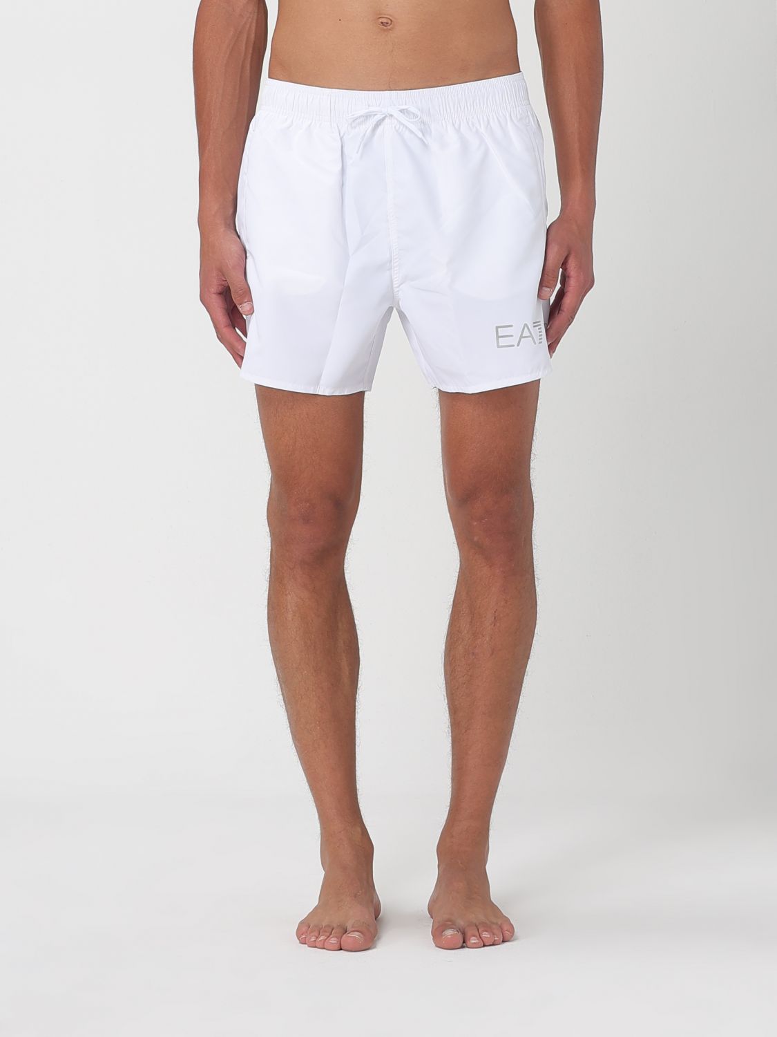 Swimsuit Men color White