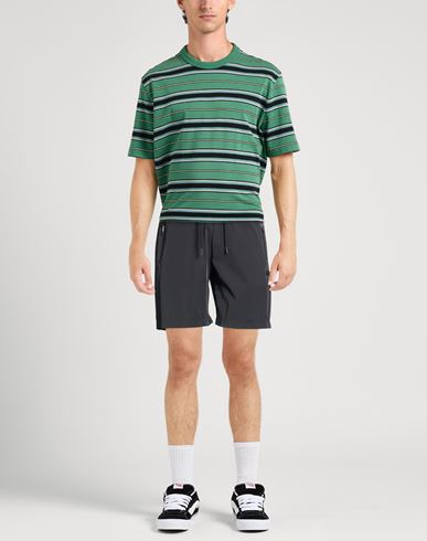 Man Shorts & Bermuda Shorts Black Size 30 Polyamide, Elastane