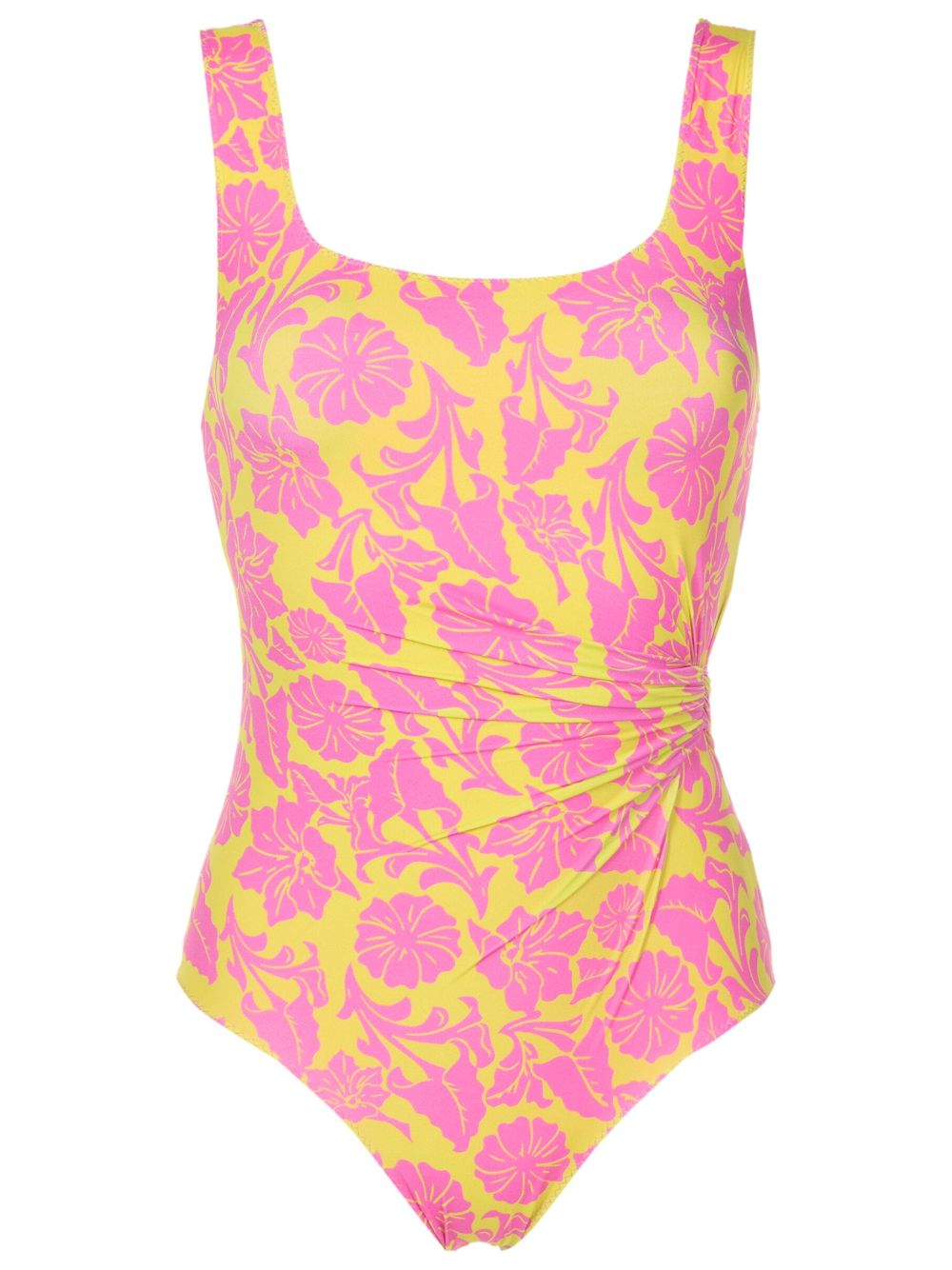 Venna floral-print swimsuit - Pink