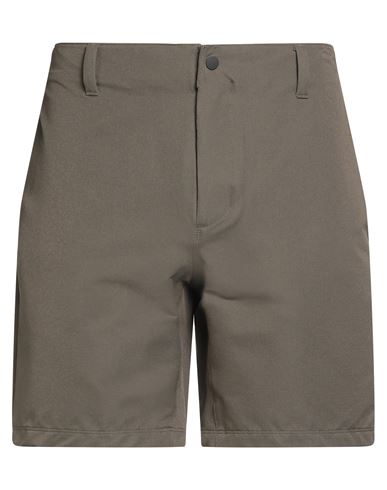 Man Shorts & Bermuda Shorts Military green Size 28 Nylon, Elastane