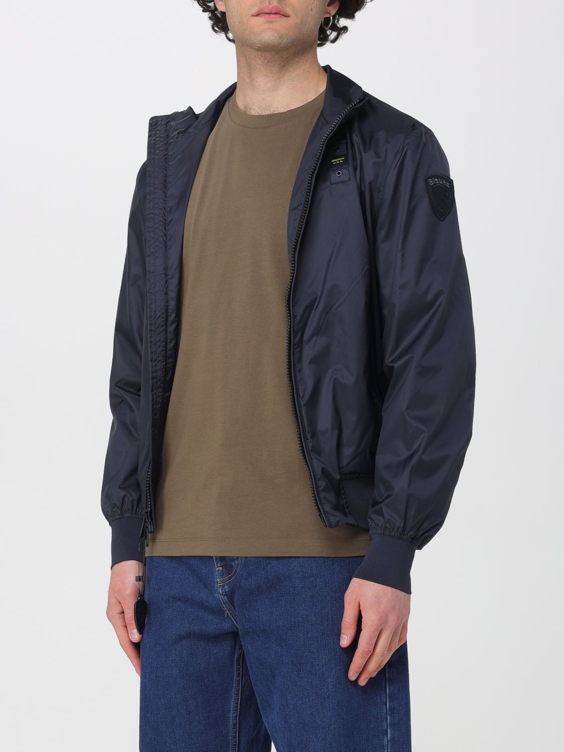Jacket Men color Blue