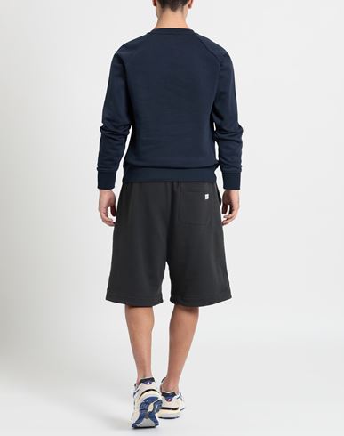 Man Sweatshirt Midnight blue Size S Cotton, PES