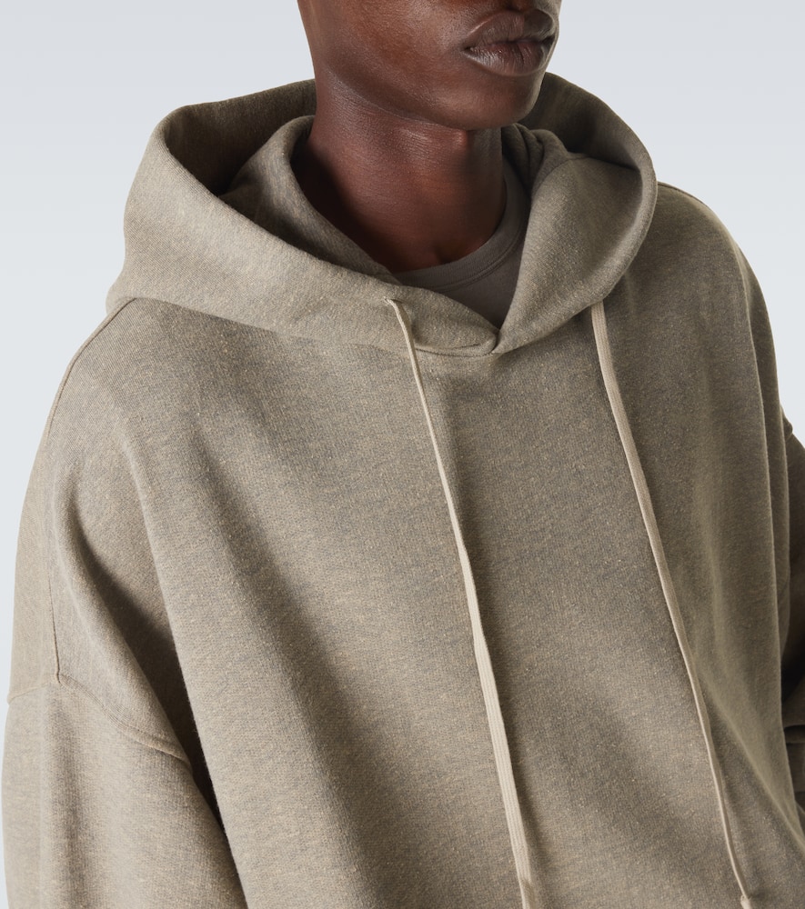 DRKSHDW Hun cotton-blend jersey hoodie