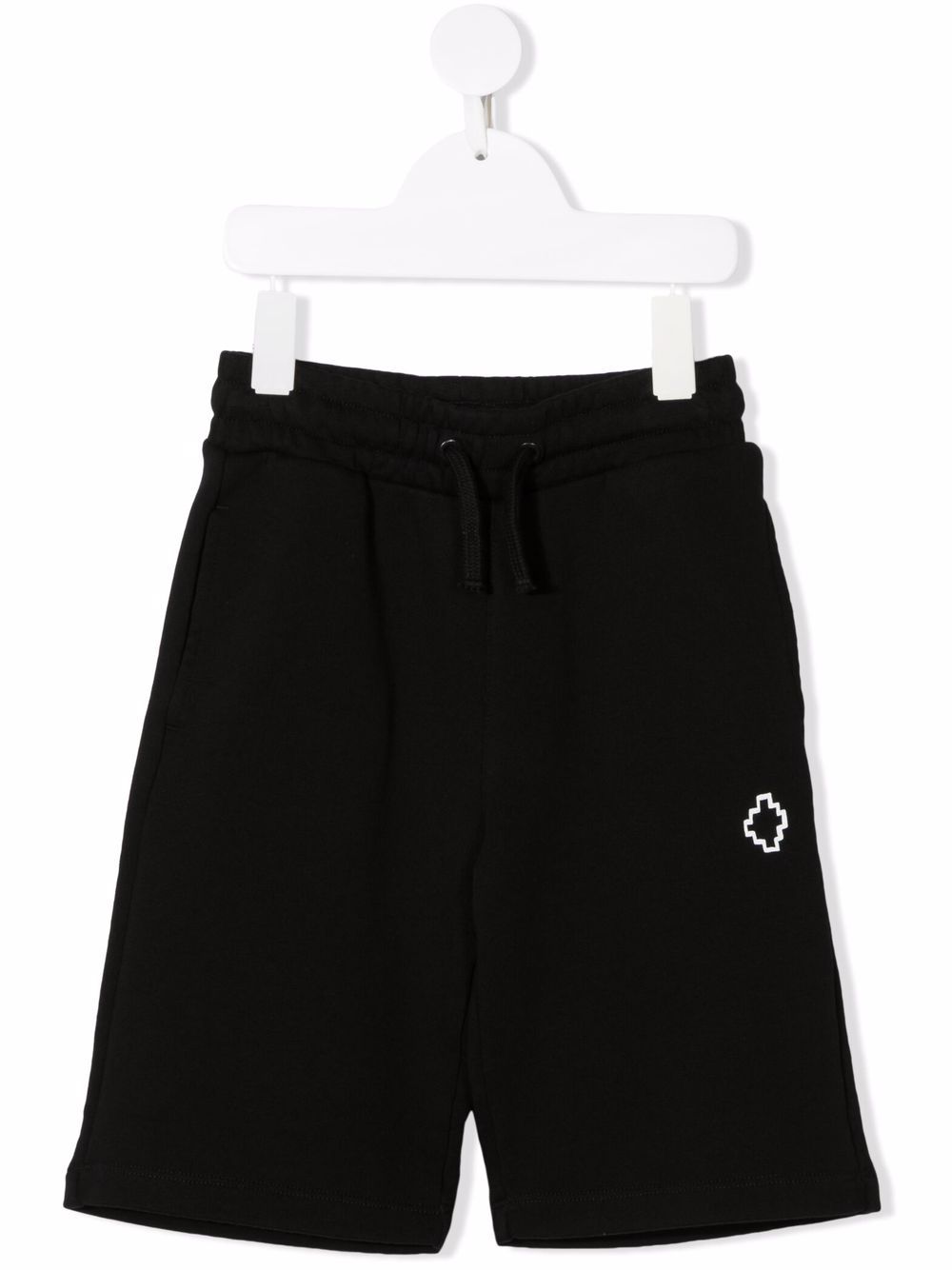 Logo-print shorts - Black