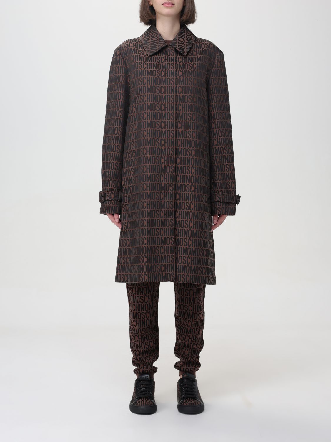 Trench Coat Woman color Brown