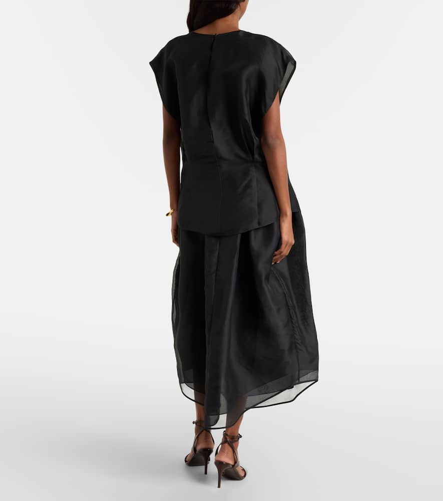 Mer silk top