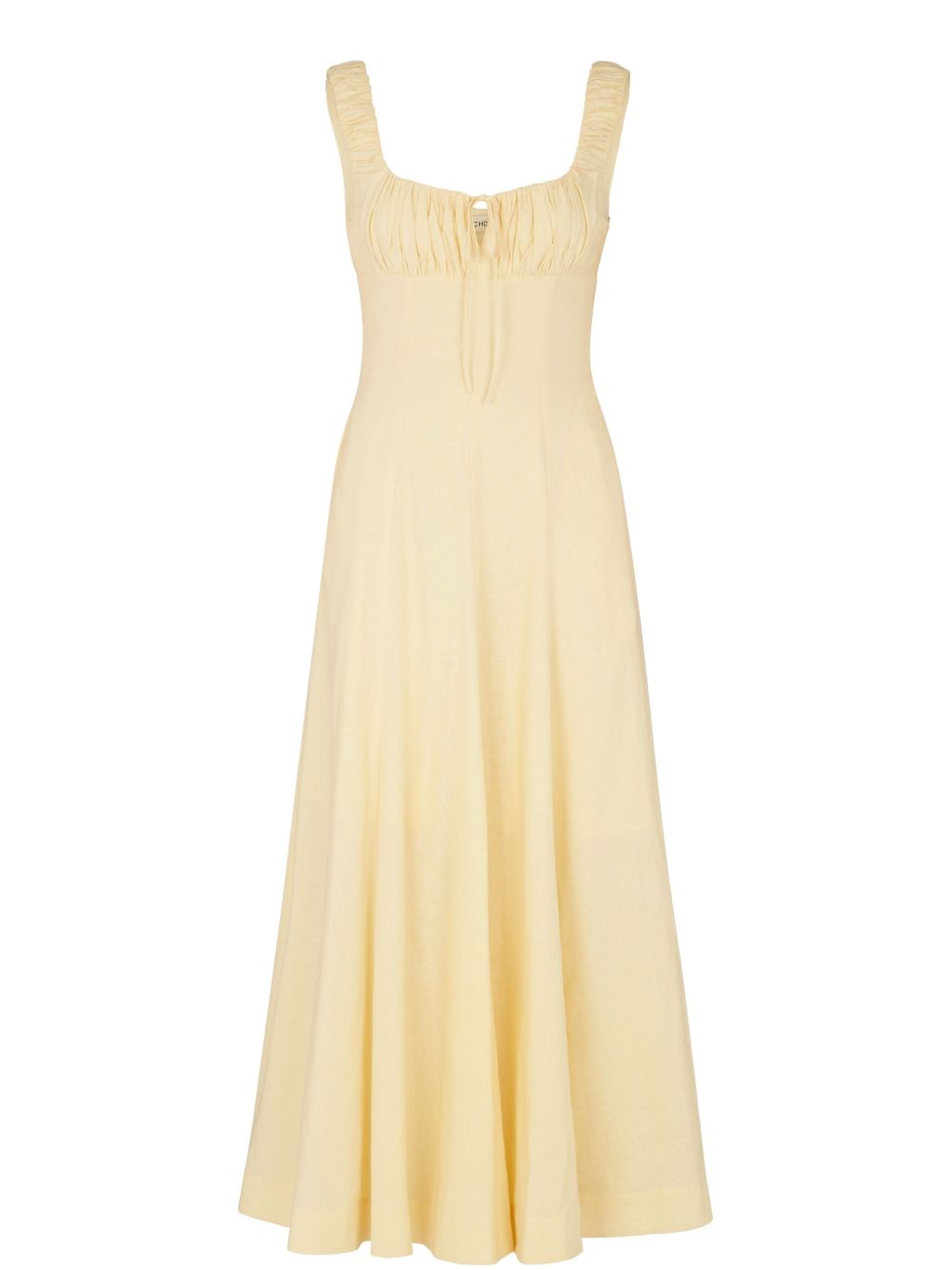 Nicholas Dina midi dress - Yellow