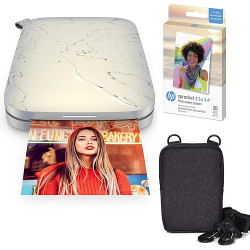 "Sprocket Select Portable 2.3""x3.4"" Photo Printer & Paper"