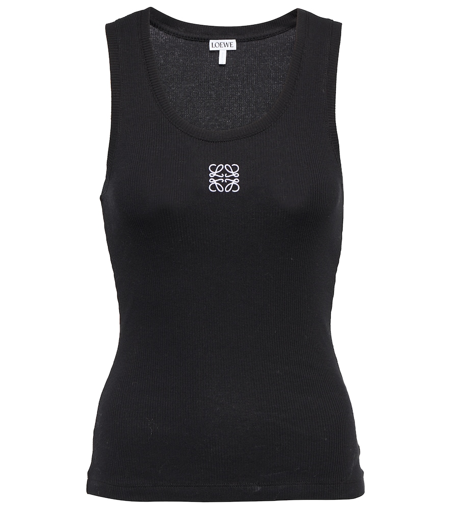 Loewe Anagram cotton-blend tank top