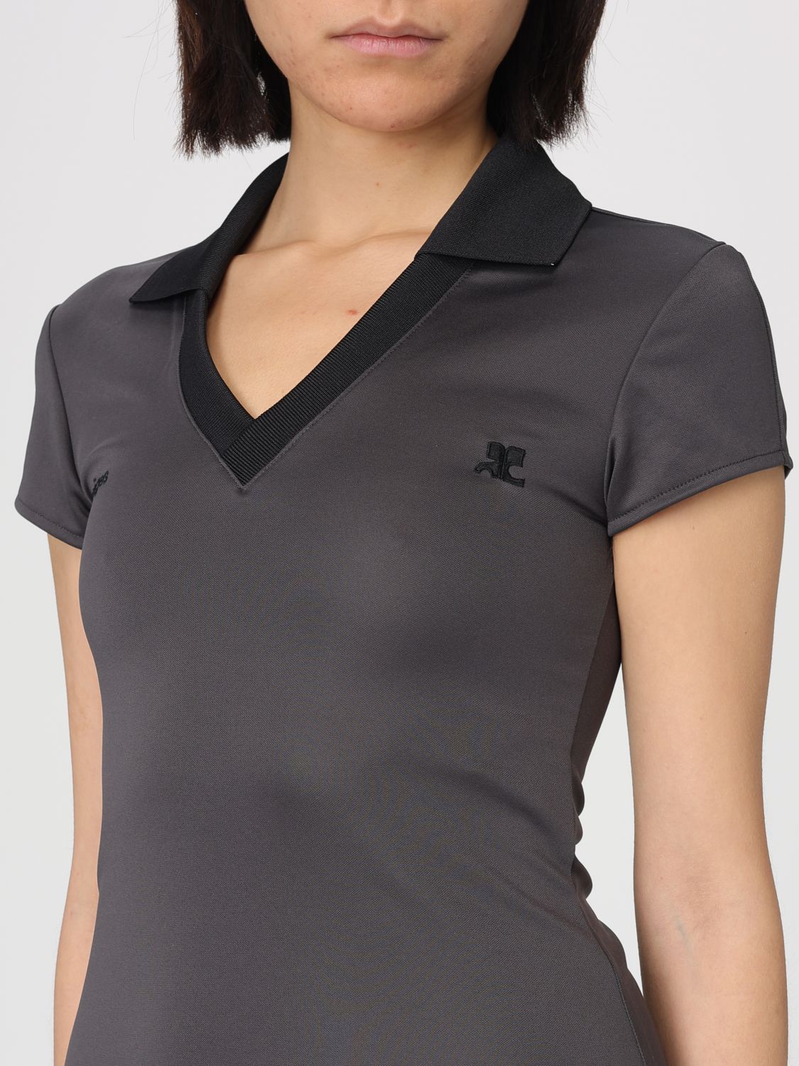 Dress COURRÈGES Woman color Black