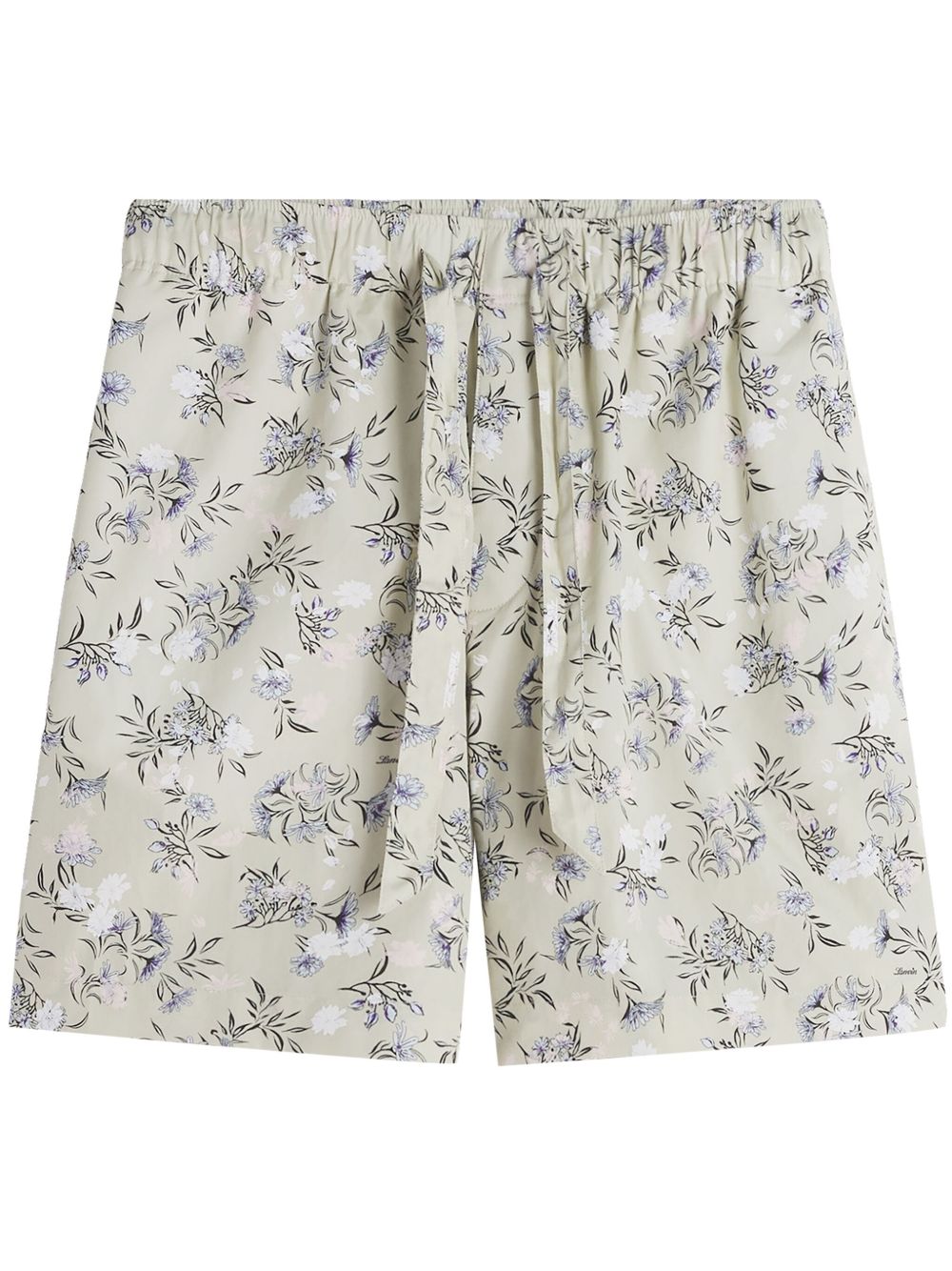 Floral-print bermuda shorts - Neutrals