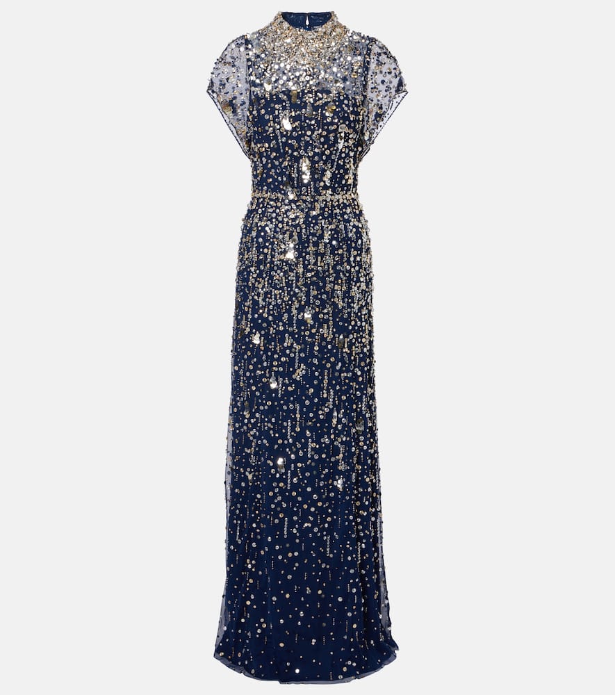 Sylvie embellished gown