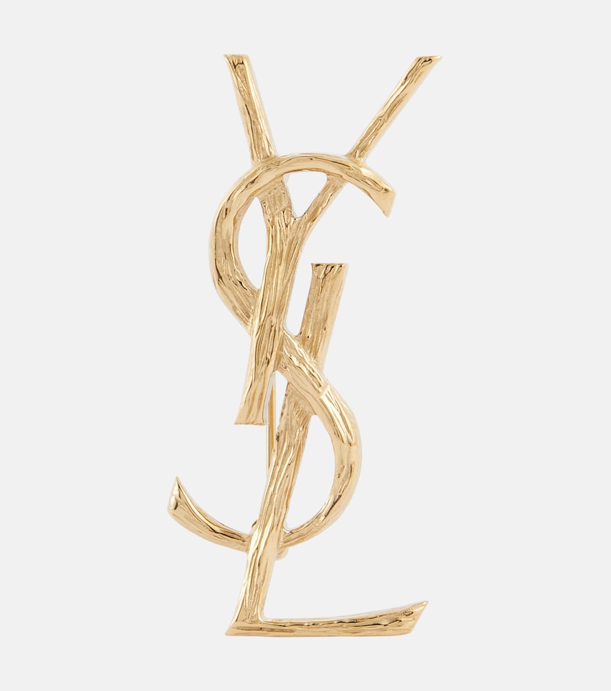 Saint Laurent Monogram brooch