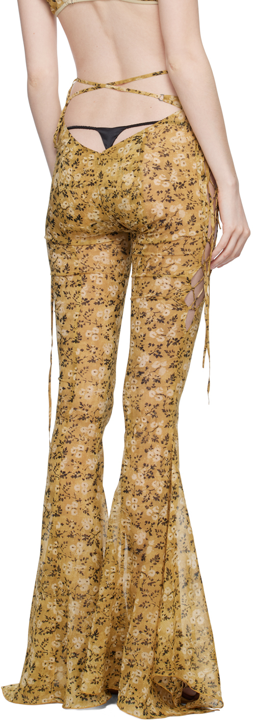 Beige Glimmer Slacks