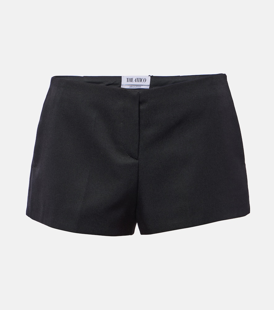 Virgin wool shorts