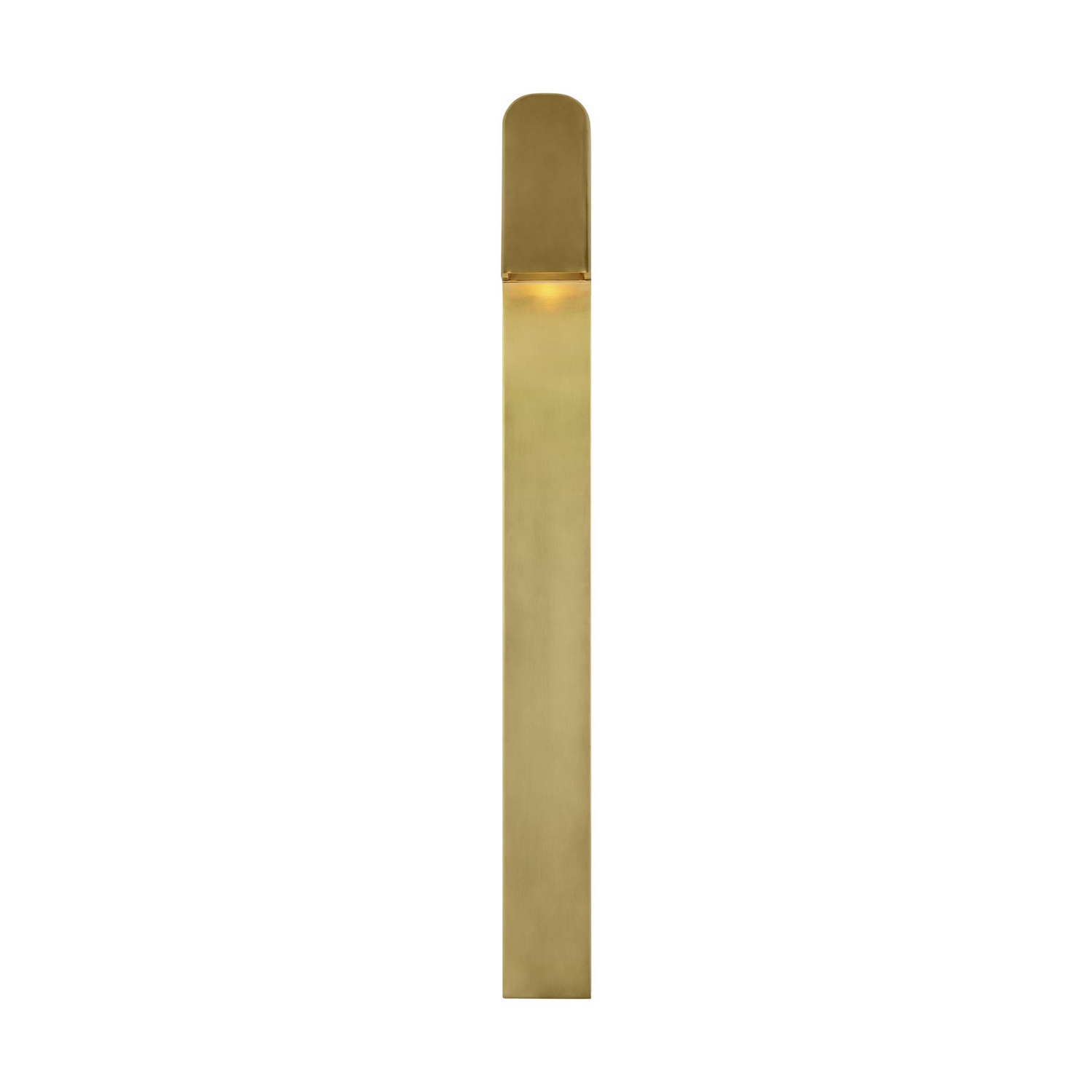 Hand-Rubbed Antique Brass LED Outdoor Wall Mount from the Froler Collection