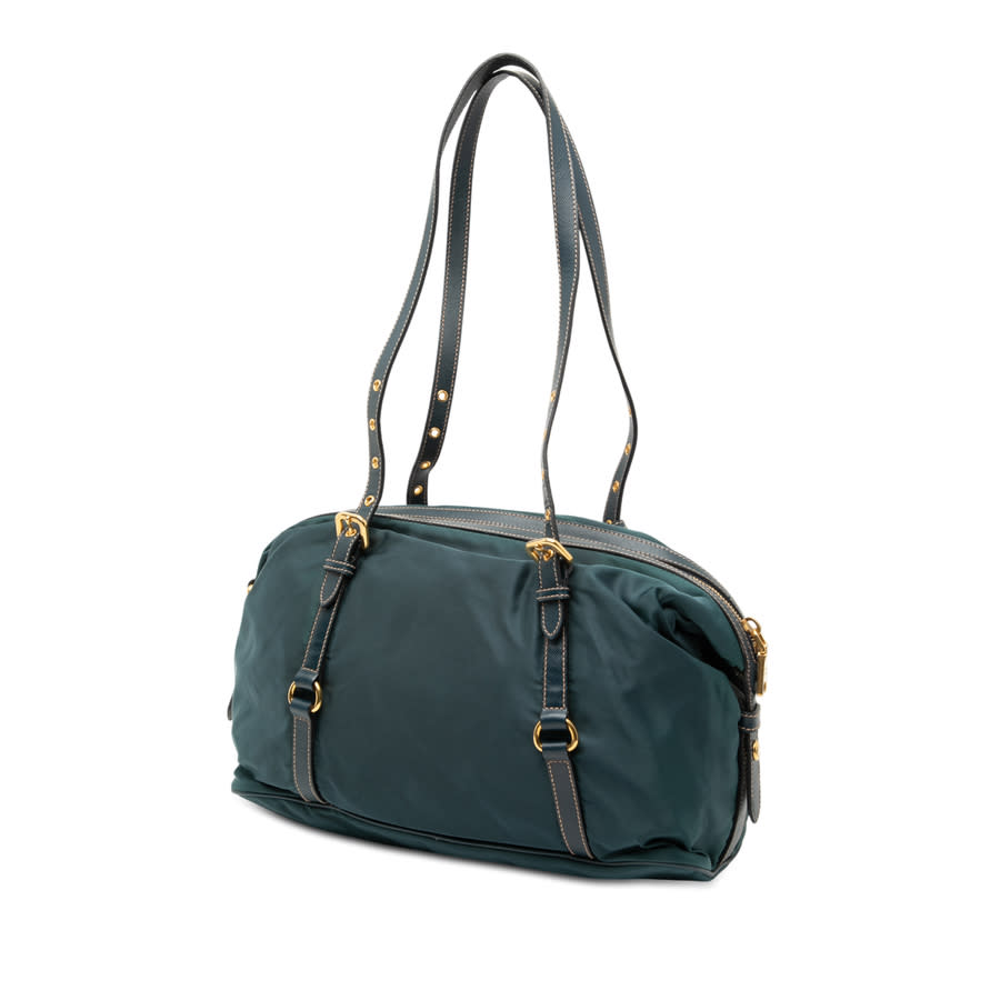 Pre-owned Saffiano Trimmed Tessuto Logo Satchel Ladies 6U4XFT76IGNVZCTZ