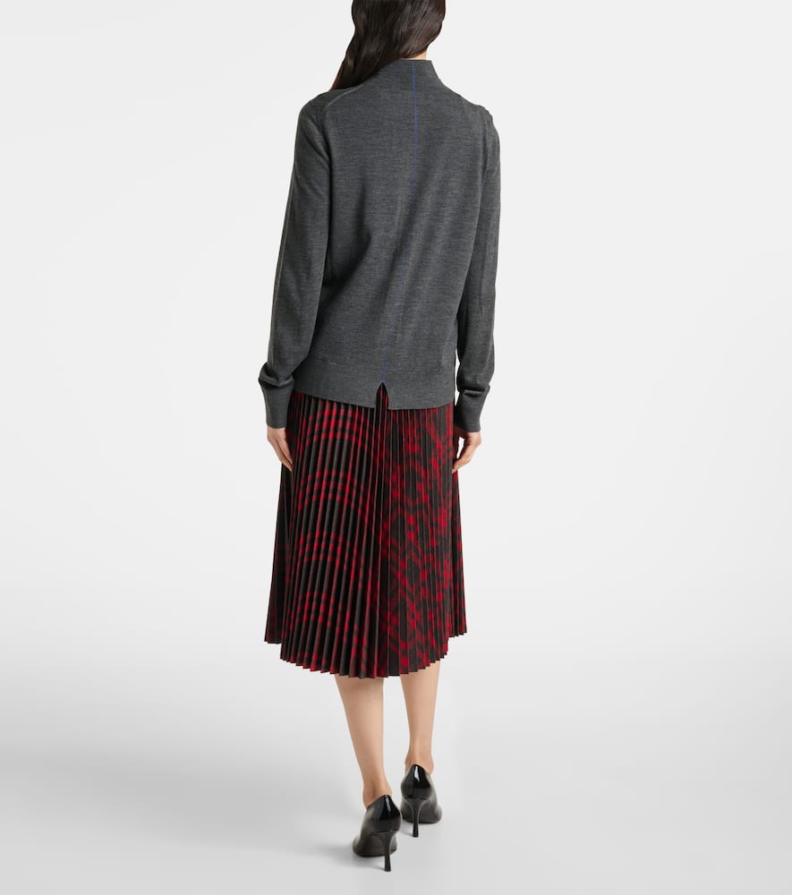 Wool cardigan