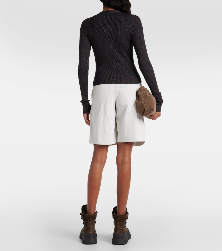 Cashmere and silk-blend cardigan