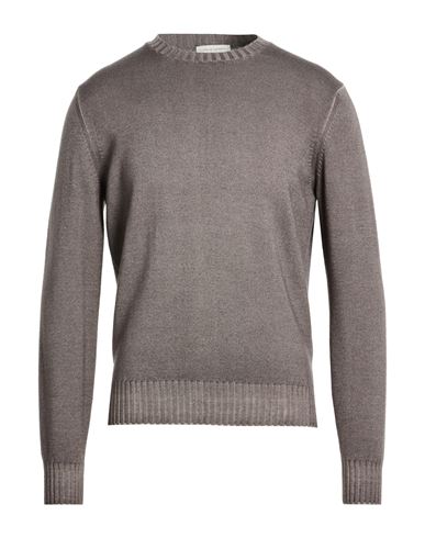 Man Sweater Light brown Size 38 Merino Wool