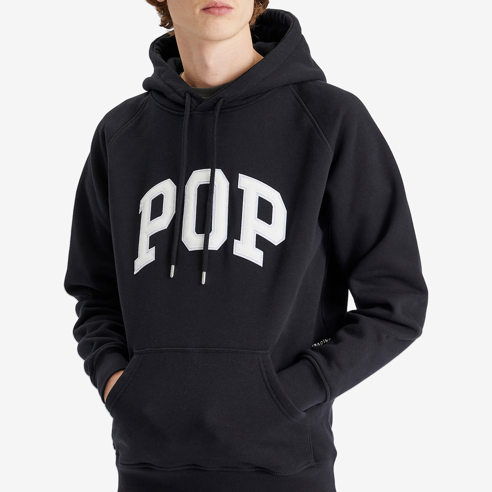 Men's Arch Logo Hoodie in Black