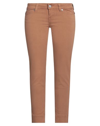 Jacob Cohёn Woman Pants Brown Size 25 Cotton, Elastane