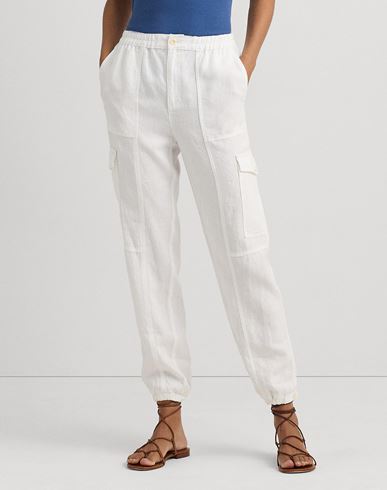 Woman Pants Ivory