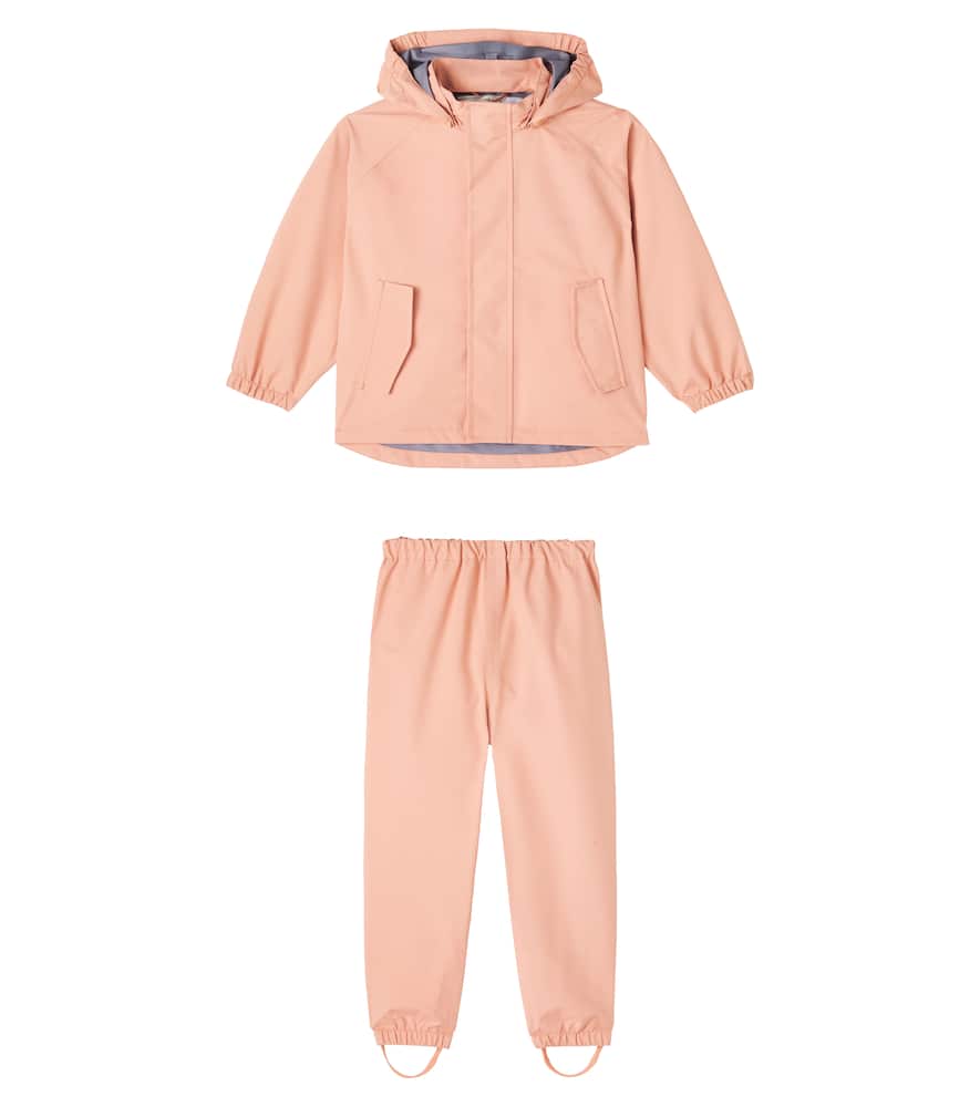 Pedia raincoat and pants set
