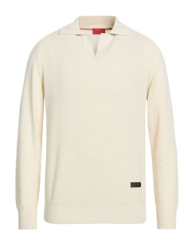Man Sweater Ivory Size L Cashmere