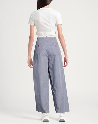 Woman Pants Navy Size 2 Polyester, Cotton
