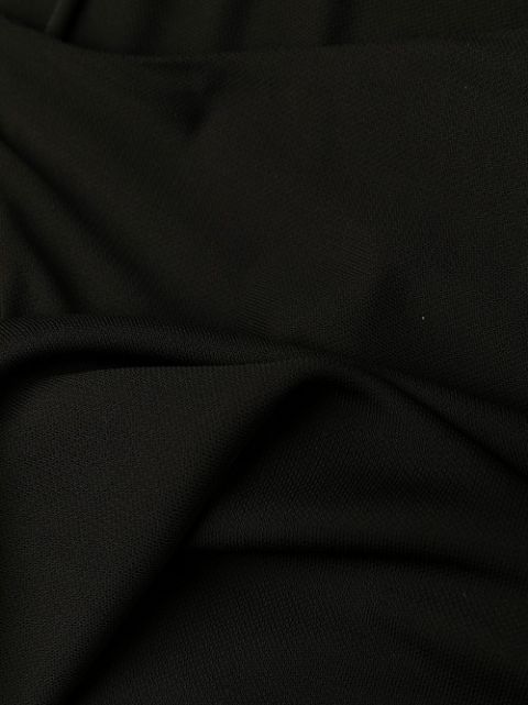 Off-shoulder knee-length dress