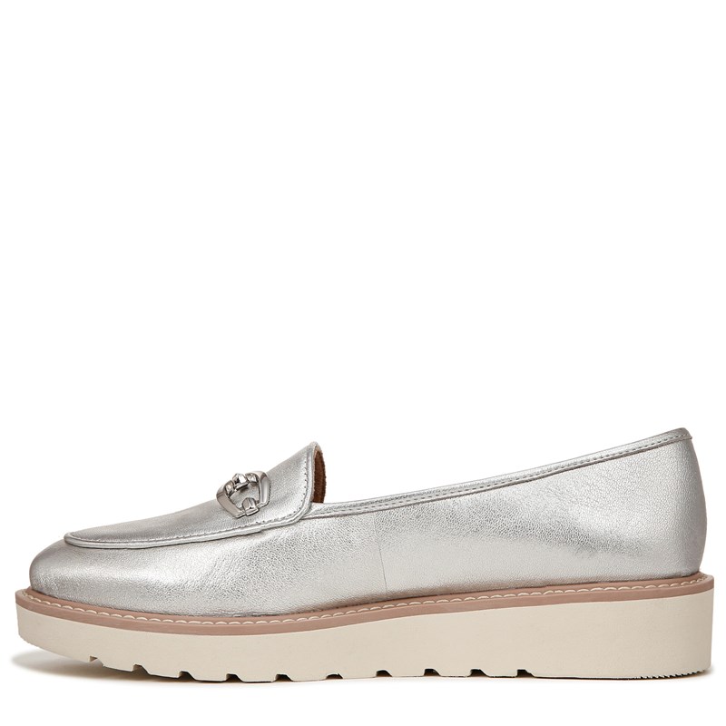Women's Adiline Bit Loafers (Silver Leather)