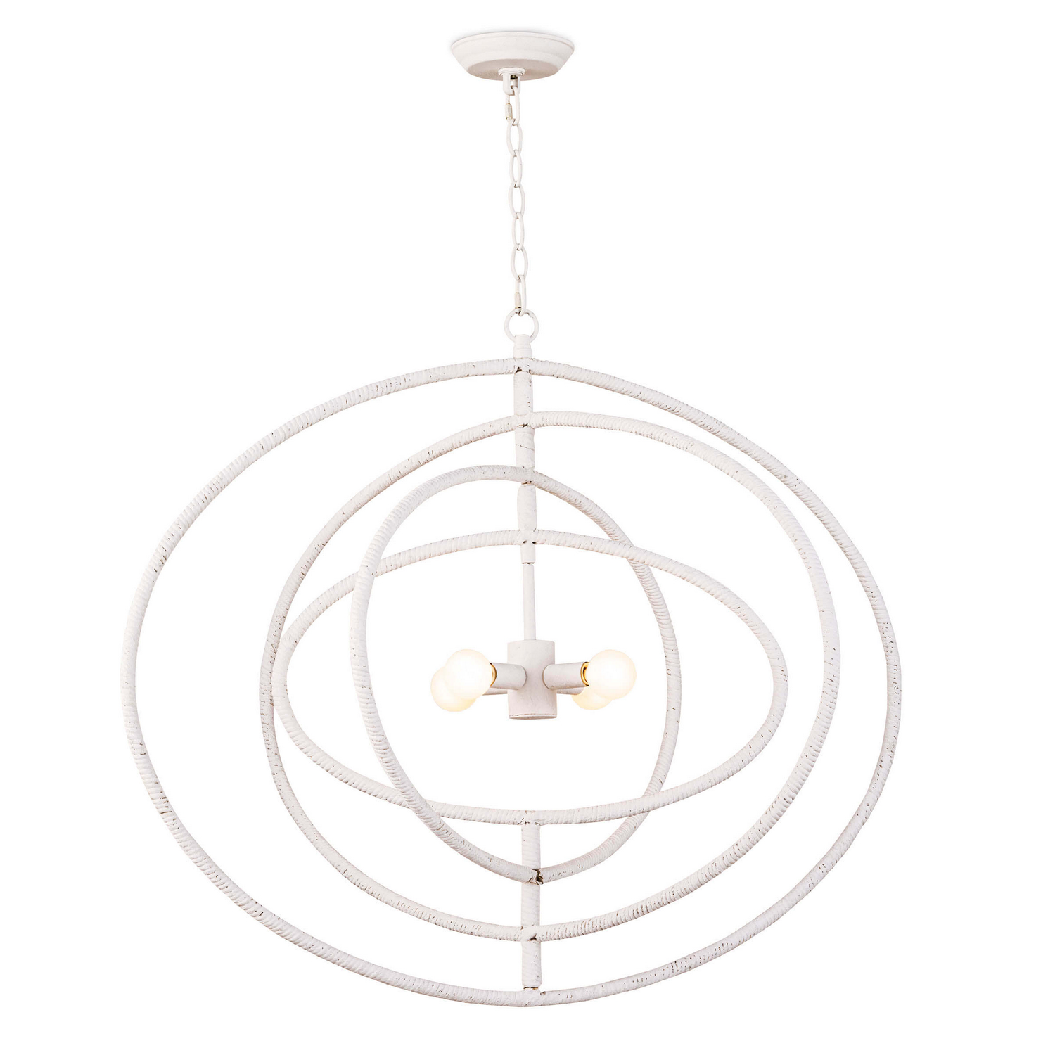 White Chandelier from the Sail Collection