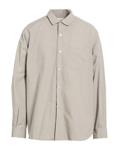 Nanamíca Man Shirt Grey Size XL Cotton, Polyester