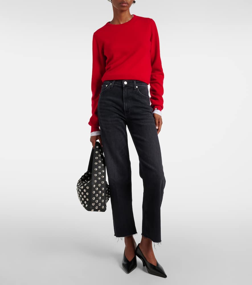 Palma Straight high-rise straight jeans