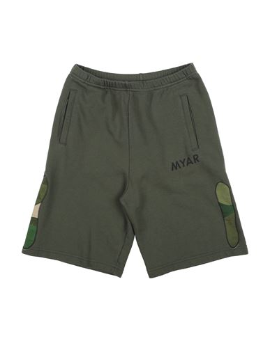 Kid Boy Shorts & Bermuda Shorts Military green