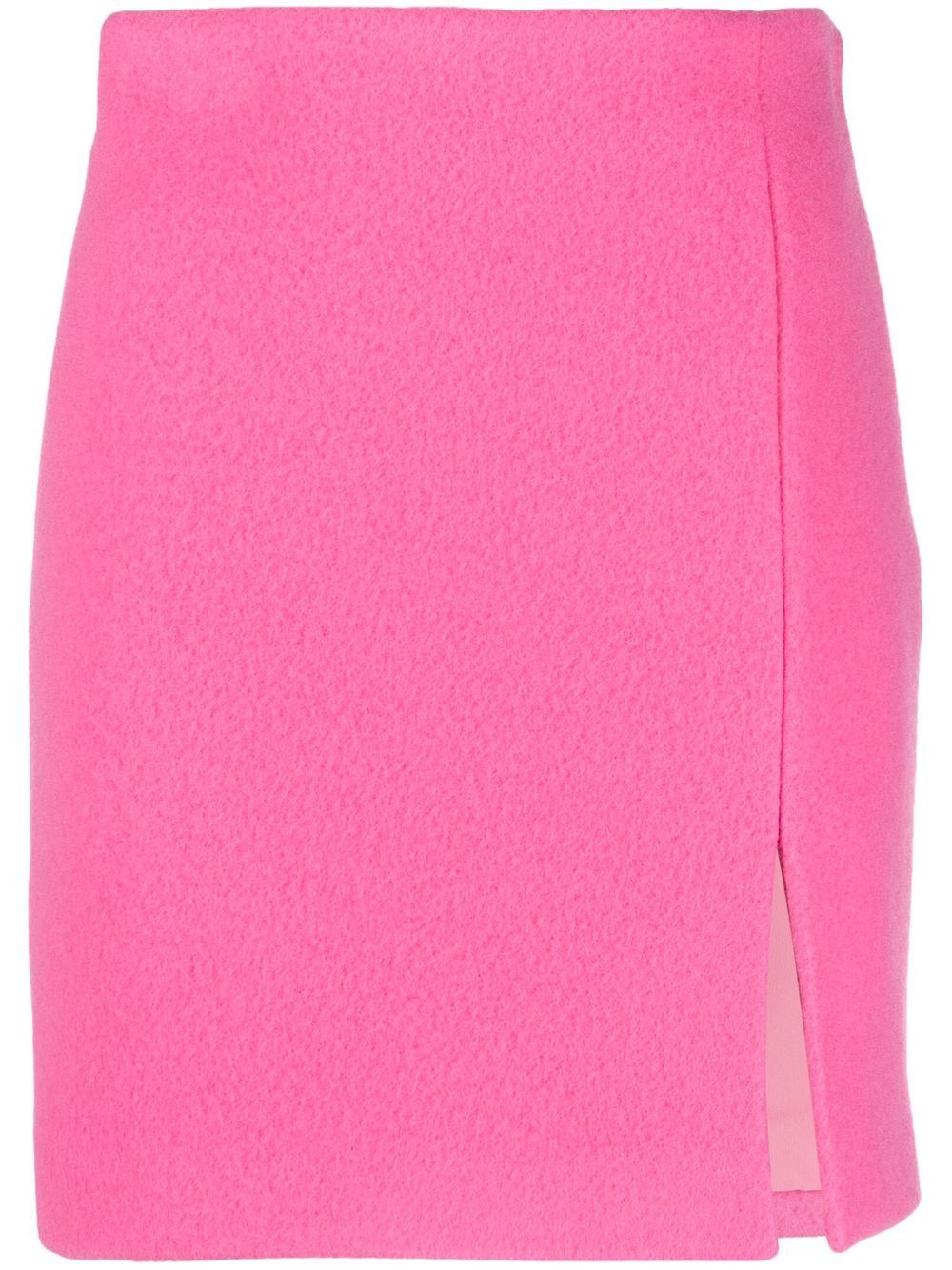 Side-slit mini skirt - Pink