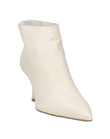Ovyé Woman Ankle boots Off white Size 9 Leather