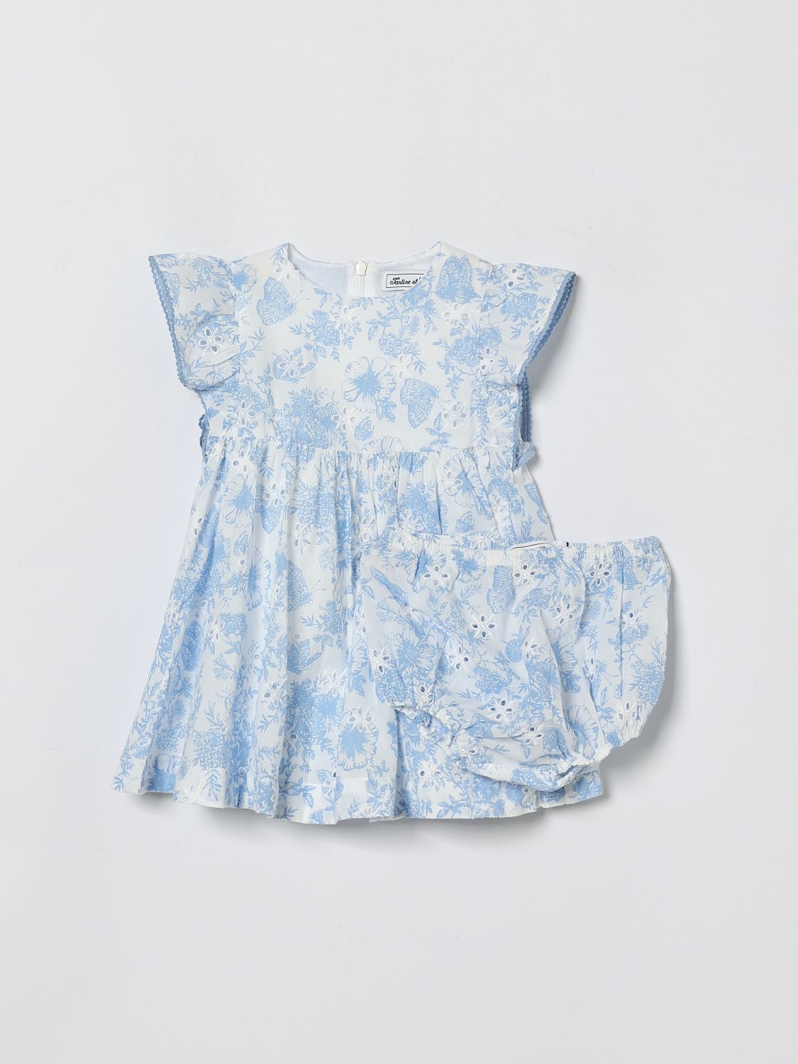 Romper Kids color Gnawed Blue
