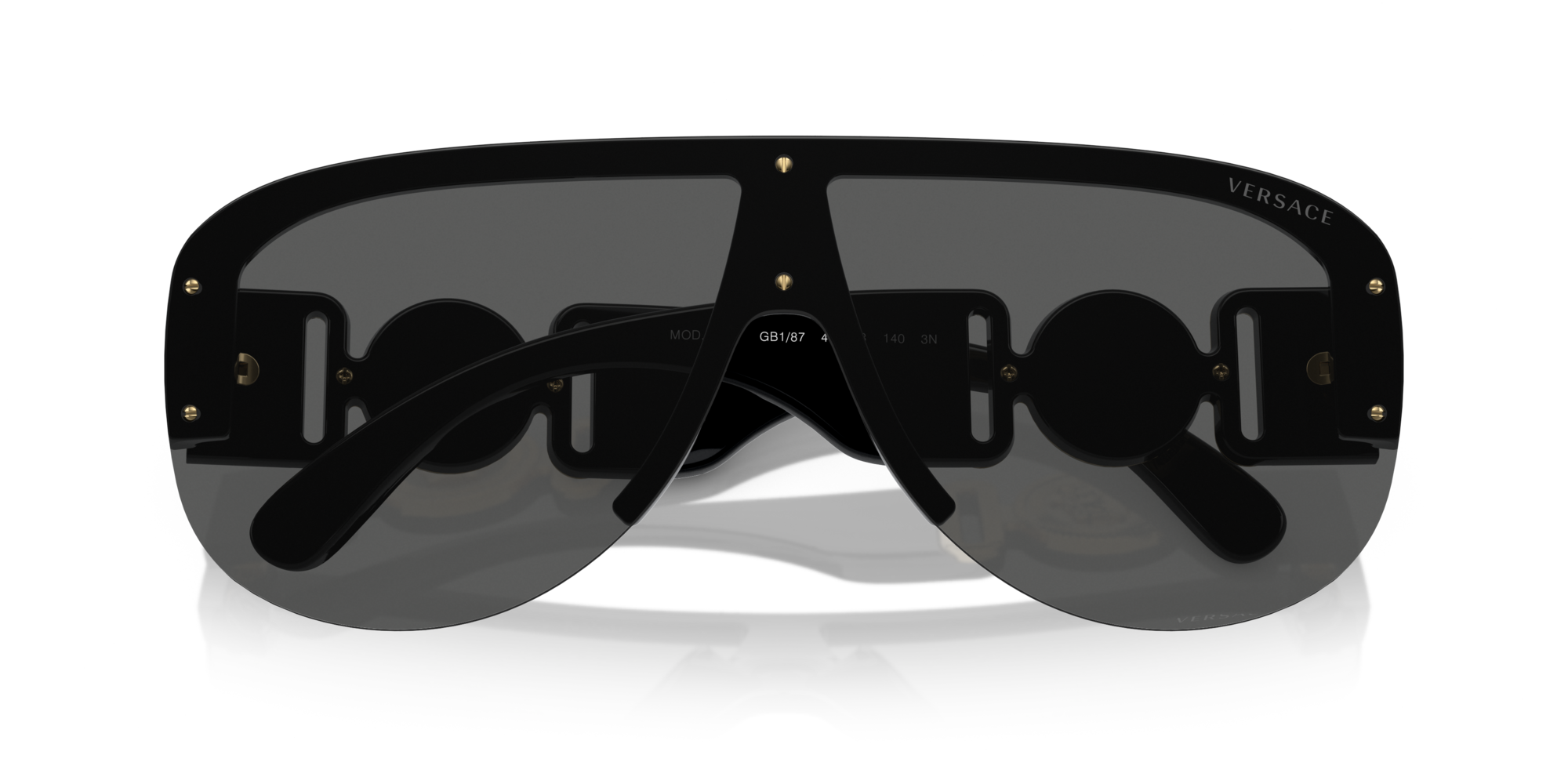 Versace Man Versace VE4391 /87 Sunglasses Nylon Black Grey Geometric Norma