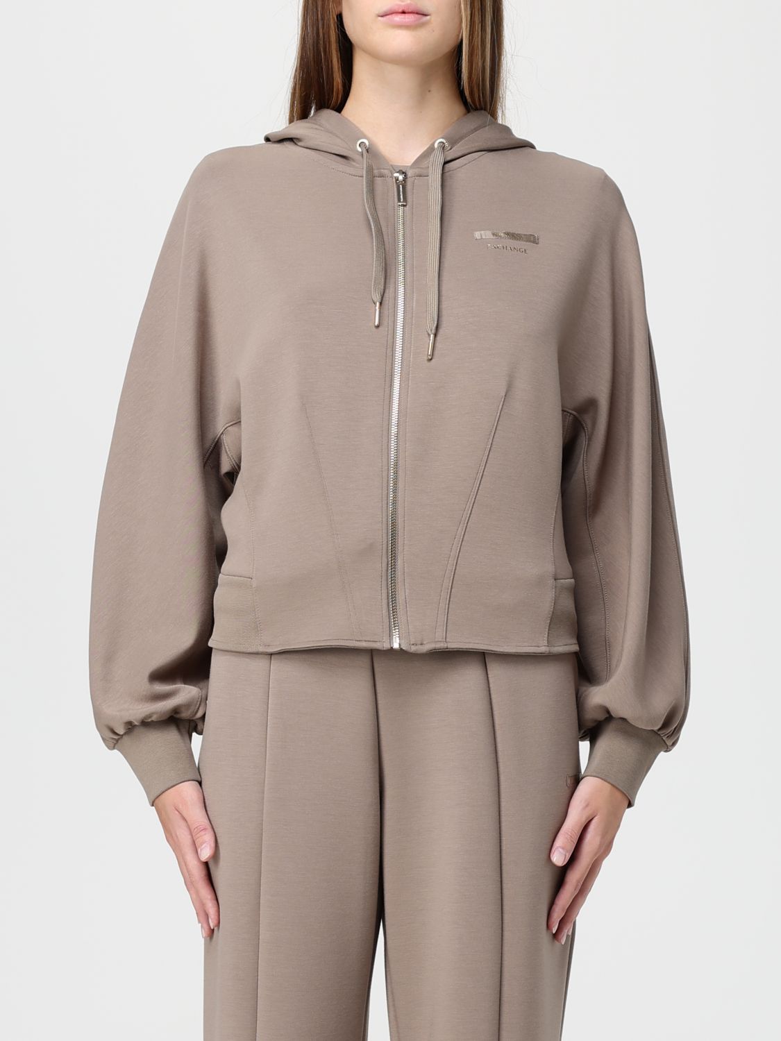 Sweatshirt Woman color Beige