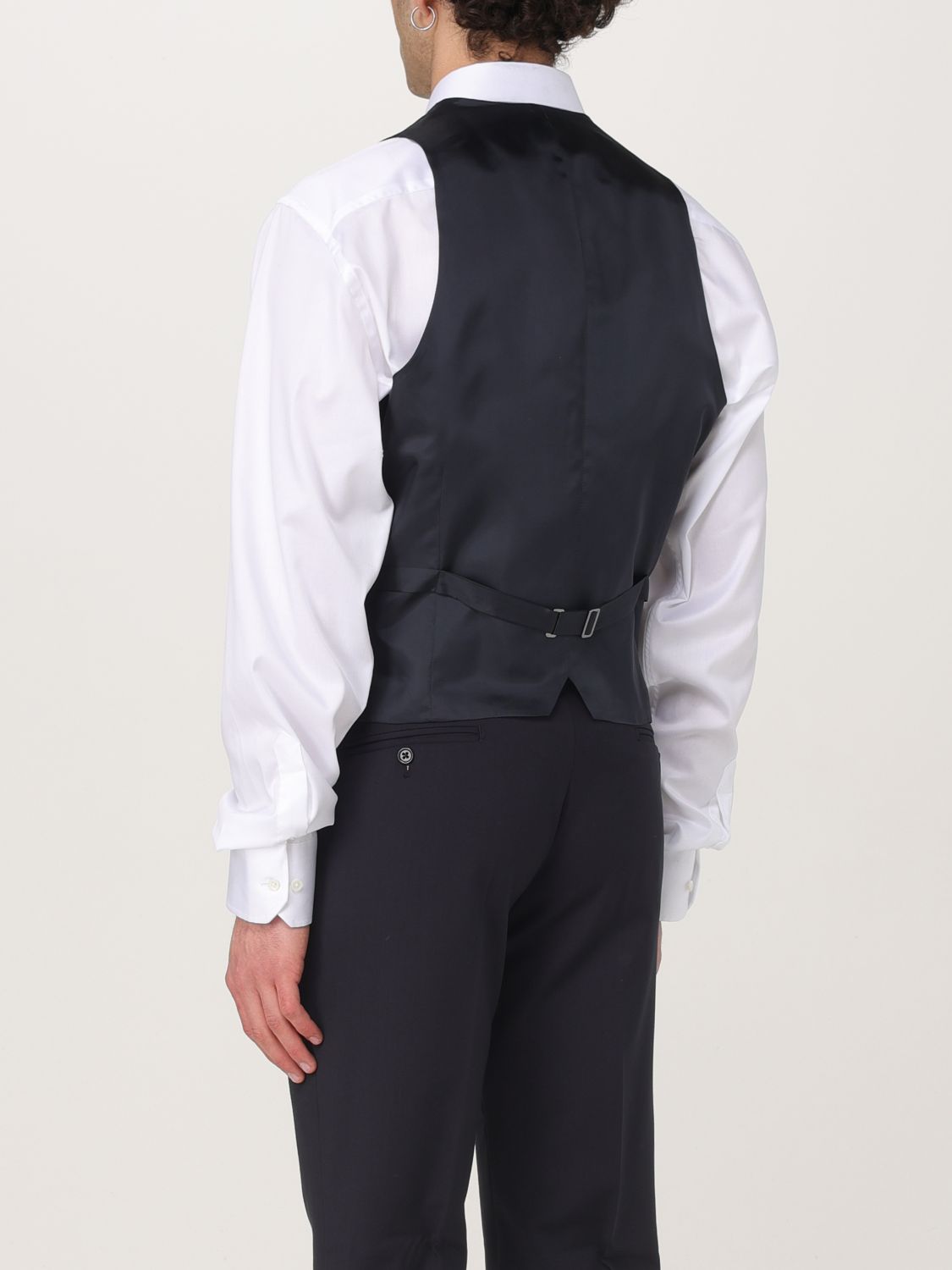 Wool waistcoat - Black