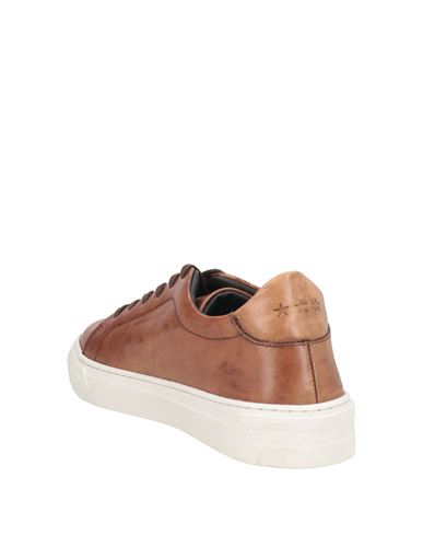 Man Sneakers Brown Size 10 Leather