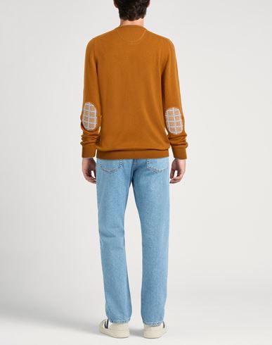 Man Sweater Camel Size 46 Wool, Cashmere, Viscose