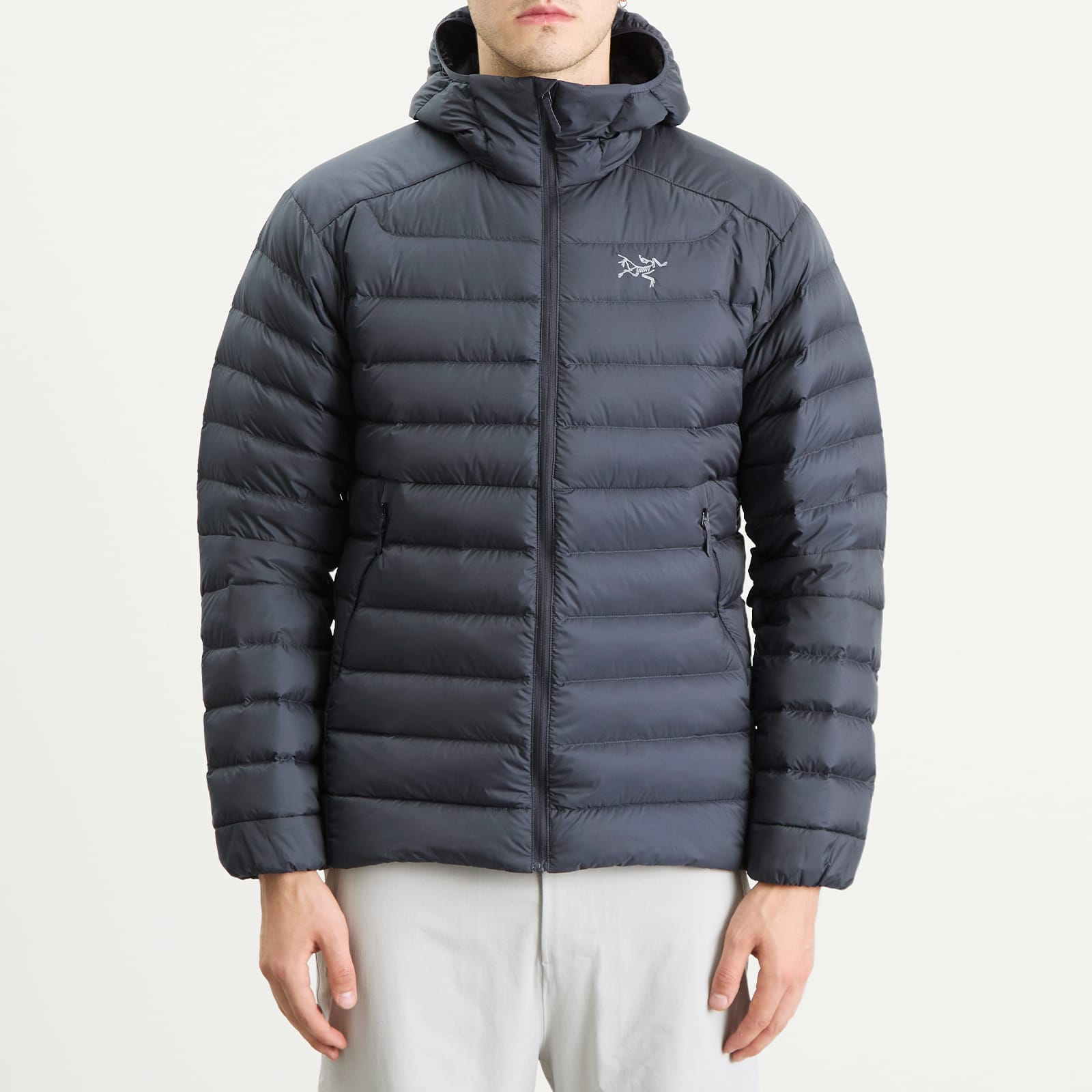 Men's Cerium Hooded Jacket Black Sapphire