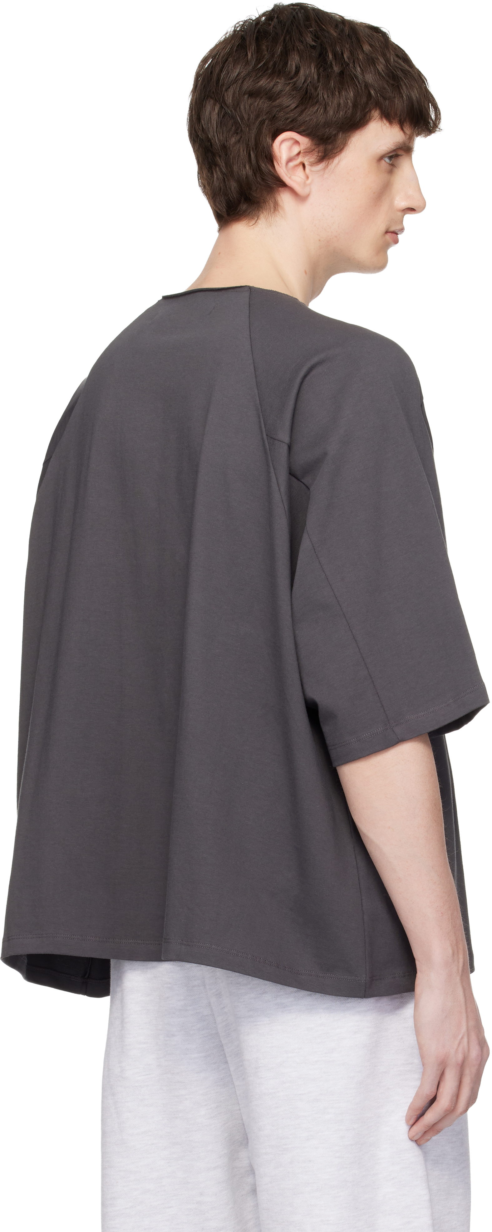 Gray Box Cut T-shirt