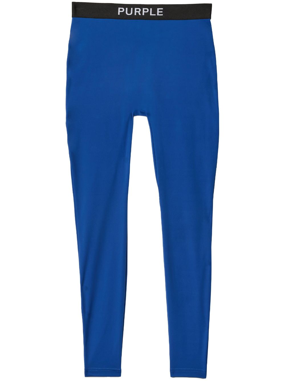 Fine-knit leggings - Blue