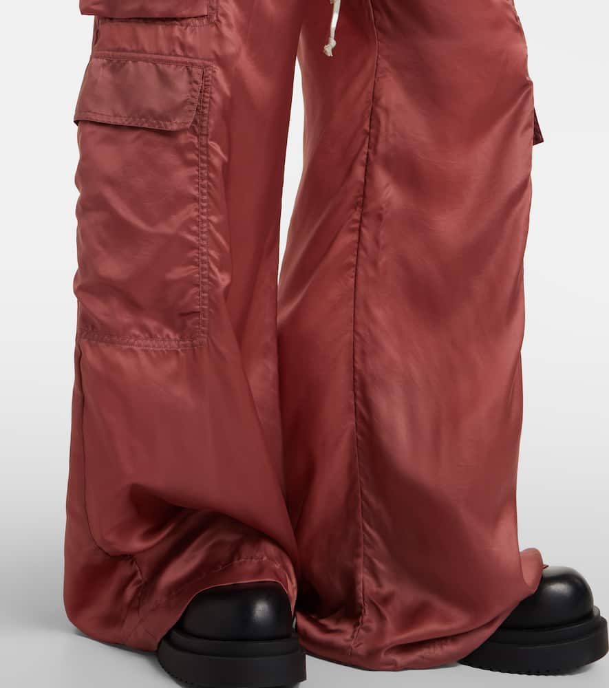 High-rise cargo pants