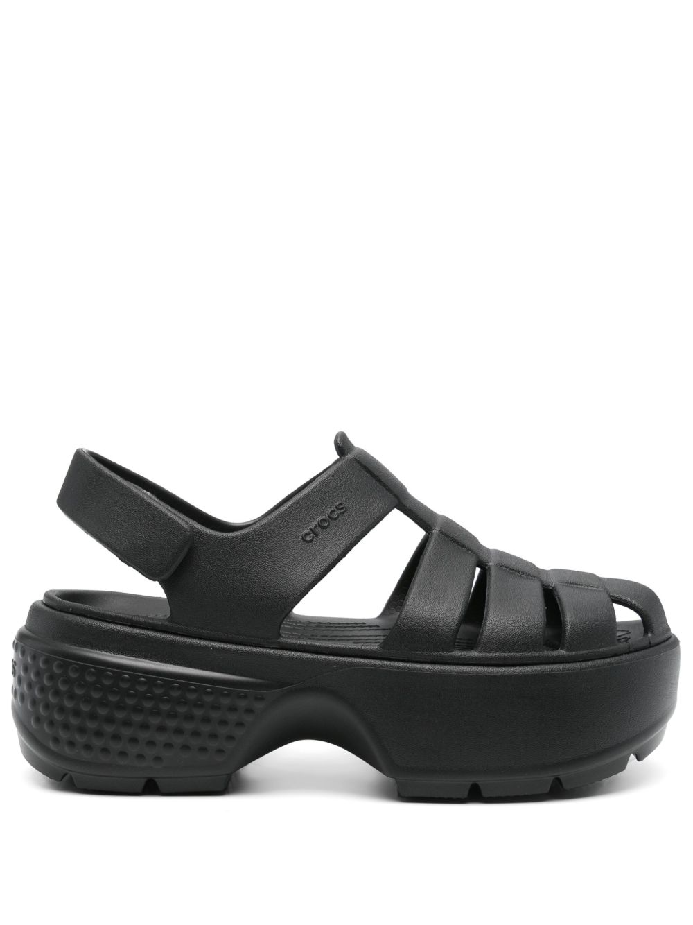 50mm Stomp Fisherman sandals - Black